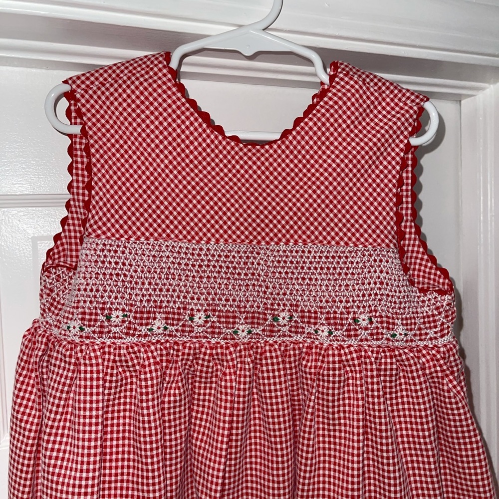 Rosalina girls 7 smocked dress